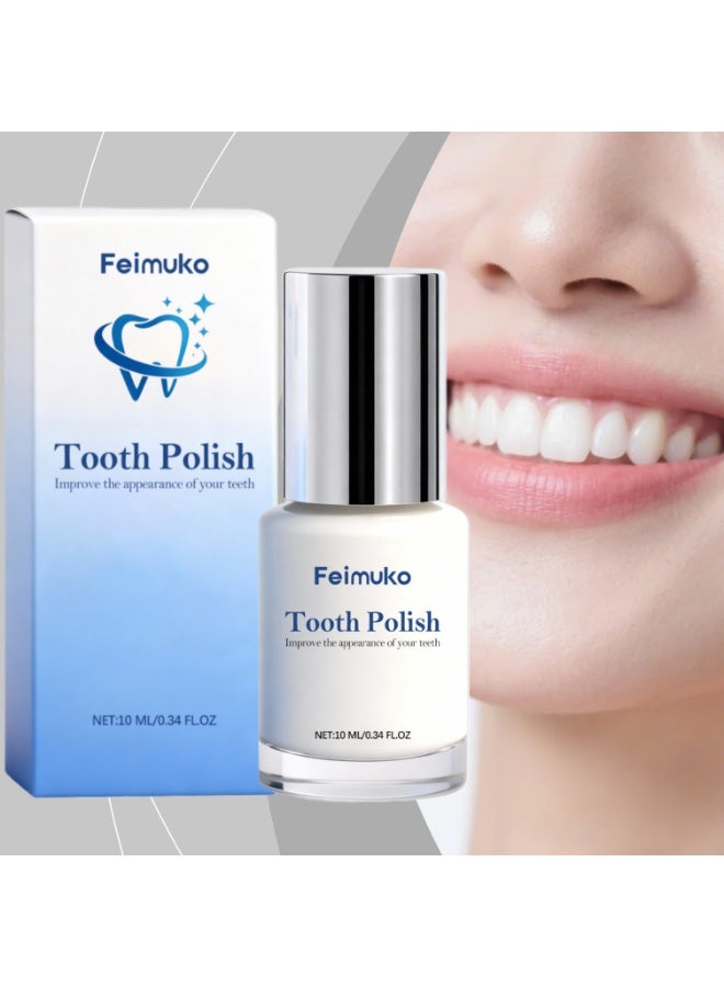 Feimuko Teeth Polish Care Products |  Improve the Appearance of Your Teeth,Get a Brighter More Confident Smile 10ml - Image 1